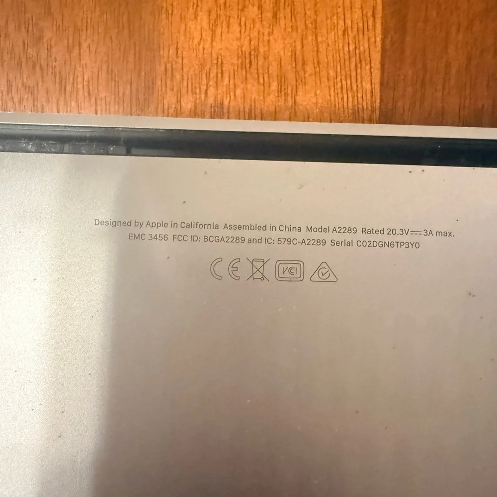 Apple 13 inch MacBook Pro space gray